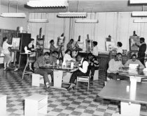 Art class at Bluefield